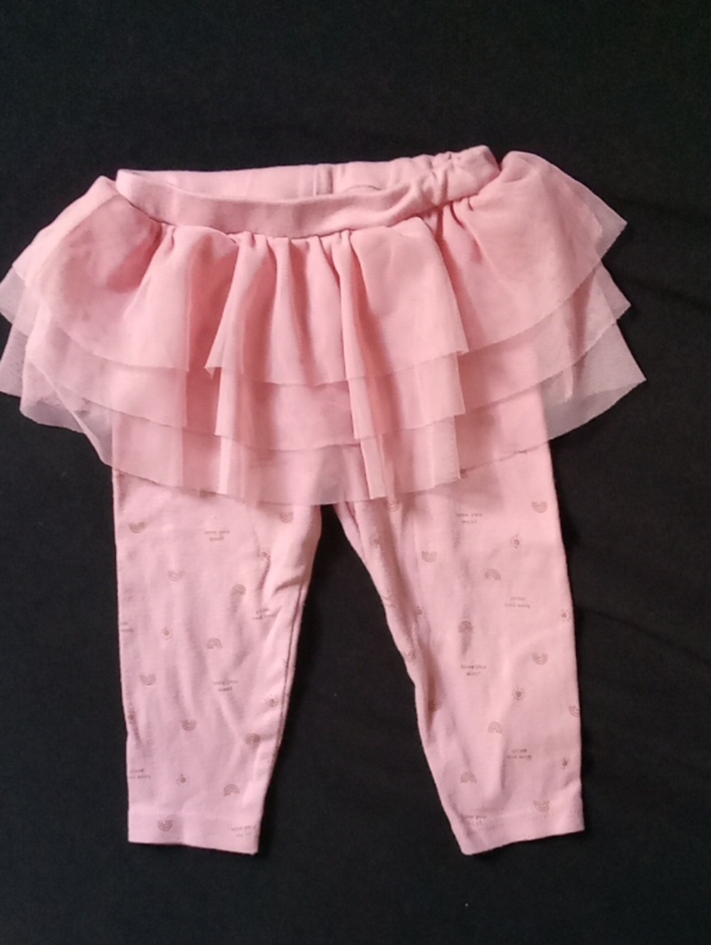 Carter's Pink Ruffle Tutu Leggings